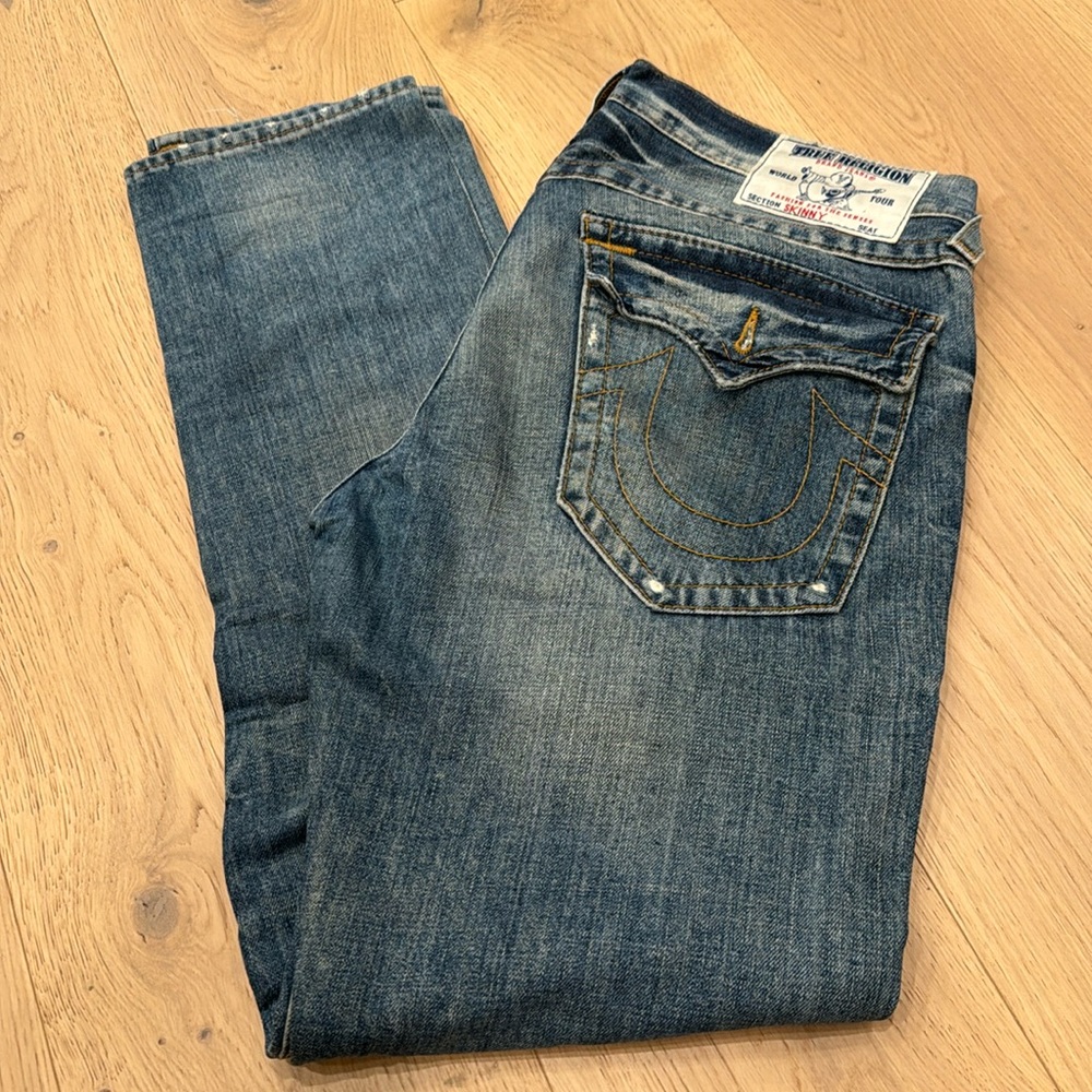 True Religion Blue Jeans - Like New!